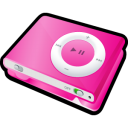 iPod Shuffle Pink Icon 128x128 png